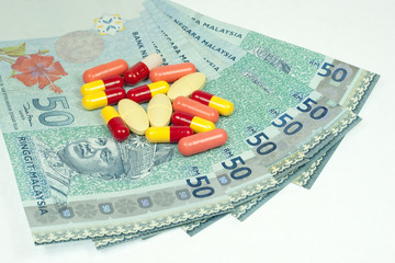 Medicine on Malaysian Ringgit Note