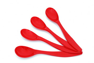 four children's spoons