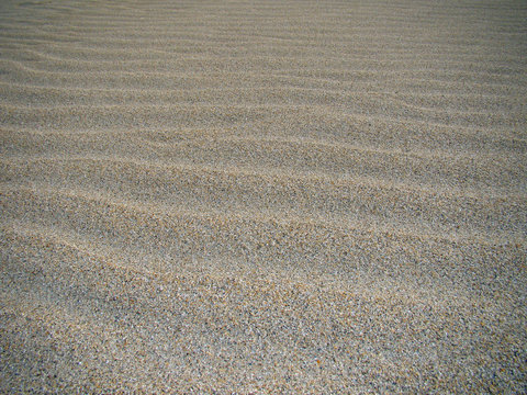 Stries sur le sable