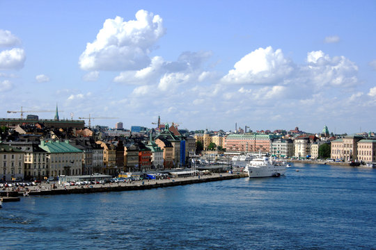 Stadtansicht Stockholm