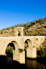 Fototapeta na wymiar Roman bridge, Alcantara, Caceres Province, Extremadura, Spain