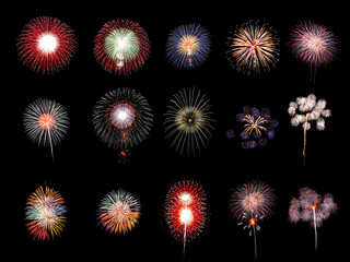Thailand fireworks