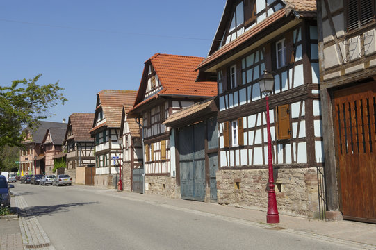 village de geispolsheim en alsace