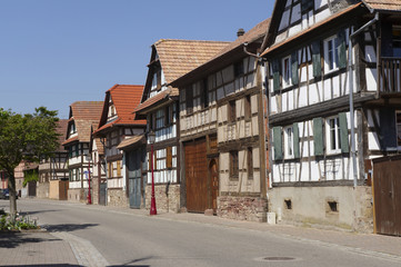 village de geispolsheim en alsace