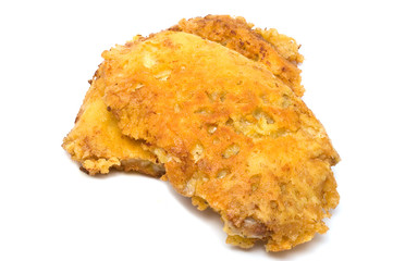 Schnitzel im Käse-Mantel