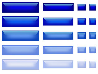 Fototapeta premium bouton web bleu dégradé carré,rectangle effet design gel