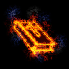 Fiery Bible.