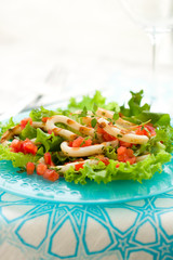 Grilled calamari