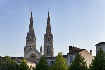 Fototapeta na wymiar église de St André à Niort (Deux-Sèvres, Poitou)