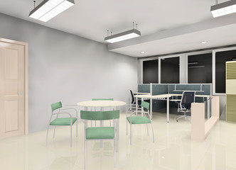 a modern corporation office design