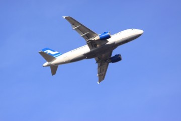 Airbus nach dem Start