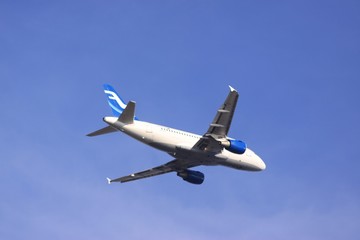 Airbus nach dem Start