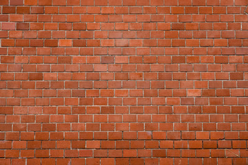 A rustic red wall