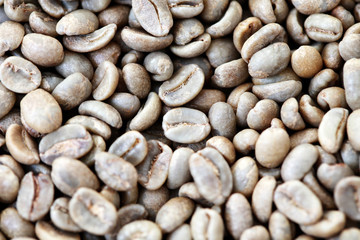 unroasted coffee beans