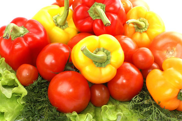 Fototapeta na wymiar Image of different healthy and tasty vegetables