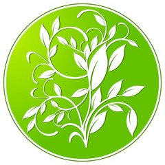 Floral Sign