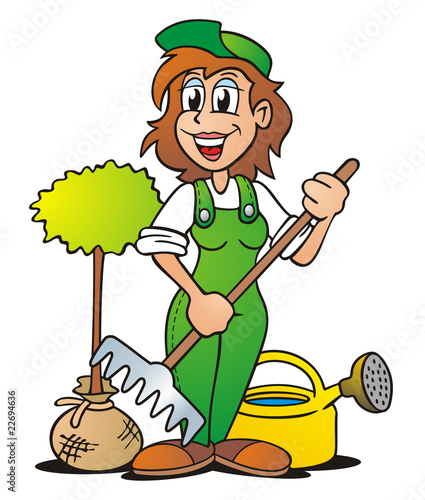 "Gardener Girl" Stockfotos und lizenzfreie Bilder auf