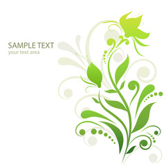 abstract floral background