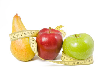fruit wrapped in centimetre