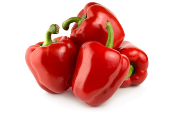 Four red pepper