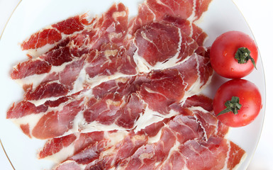 jamon y tomate