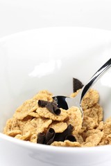 Cornflakes mit Schokolade