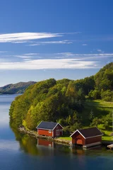 Plexiglas foto achterwand landschap van Zuid-Noorwegen © Richard Semik