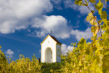 chapel near Hnanice, Znojmo Region, Czech Republic