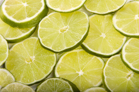 Limes  cross section Close-up
