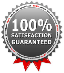 100% satisfaction guaranteed