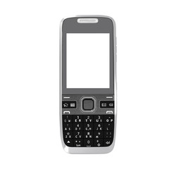 Mobile phone on the white background