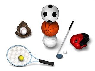 Tennis golf soccer basket volley and more