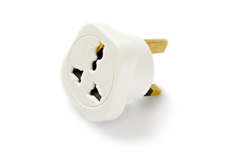 Adapter isilated on the white background