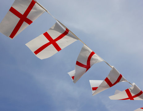 England Bunting Flags