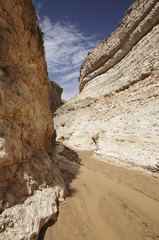 canyon in Tunisia
