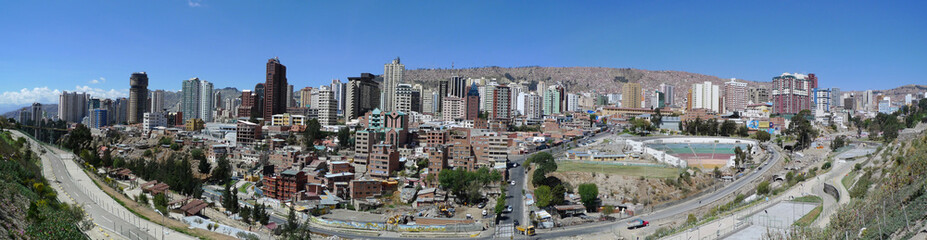 Fototapeta na wymiar La Paz