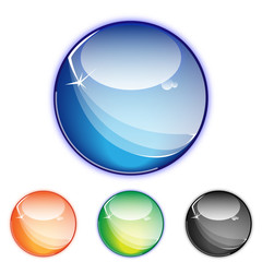 Picto bouton vide - Icon empty button - collection color