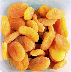 Dried apricots