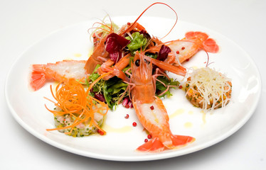 Carpaccio langustini