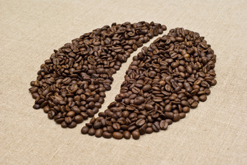 coffee grain sign