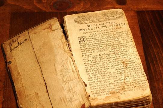 Old German prayer book