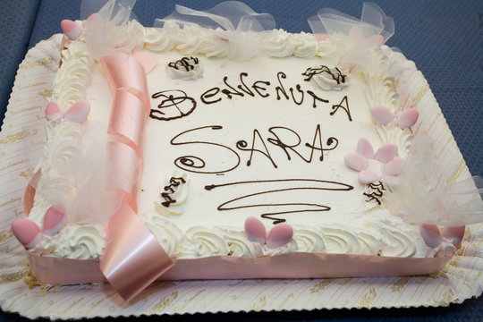 torta di battesimo