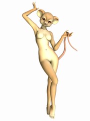 Cute Toon Figure - Mouse