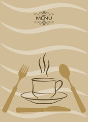 menu card design