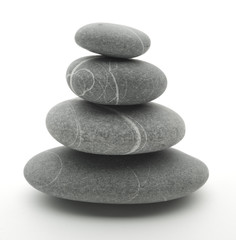 Fototapeta na wymiar stones in balanced pile
