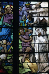 France, vitraux de l’église Saint Martin de Triel