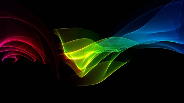 Abstract background. Colored smoke.