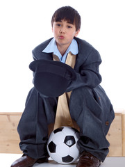 young boy's dream