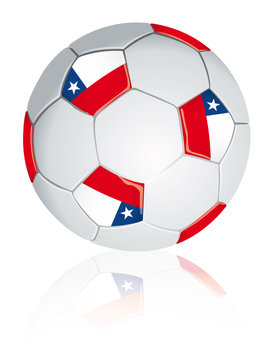 Chile soccer ball.