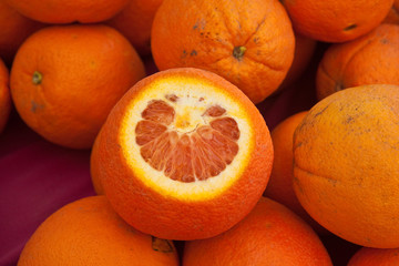 sliced orange